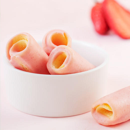 波路梦迷你蛋糕卷草莓味70g 商品图1