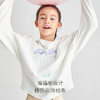 moodytiger女童长袖T恤2022秋新品圆领宽松运动长袖T恤| 泰加森林 M23210101 商品缩略图1