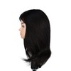 飞彩16寸黑色全人发女士教练头 商品缩略图2