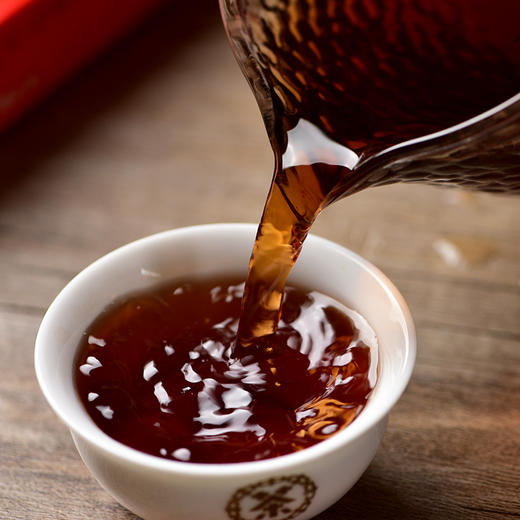 中茶普洱2020年经典7581十五年陈典藏版普洱茶熟茶250g/盒 商品图2