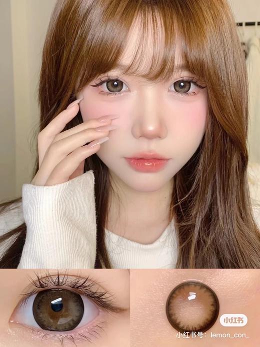 [韩国美瞳] leenscolor 韩国高端 富家千金 年抛 一副（2片） 商品图5