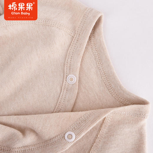 商场同款棉果果秋季新款彩棉透气舒适男女童蝴蝶连体衣小童M301726122411 商品图2