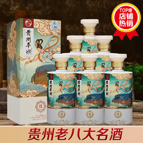 【外箱瑕疵】贵州平坝 山水版 酱香型 53度 500ml*6整箱装