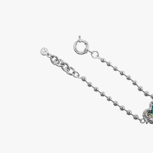 ATELIERSO 22AW天使系列 鲍鱼贝羽毛爱心手链 商品图2