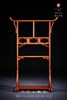 红桥红  家具严选  缅甸花梨(大果紫檀）  【明式简约 空灵衣帽架】 商品缩略图0