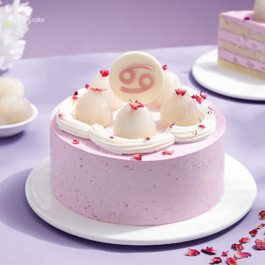 【鲜花X蛋糕套餐】巨蟹座.奶油蛋糕+巨蟹座·如梦~ 商品图2