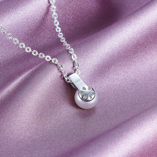 子佩集S925银珍珠吊坠【PM1628-XF】(不含链)2206 商品图1