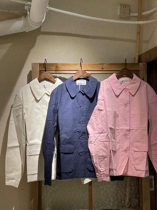 Khadi &Co复古白/深蓝/粉色外套 商品图13