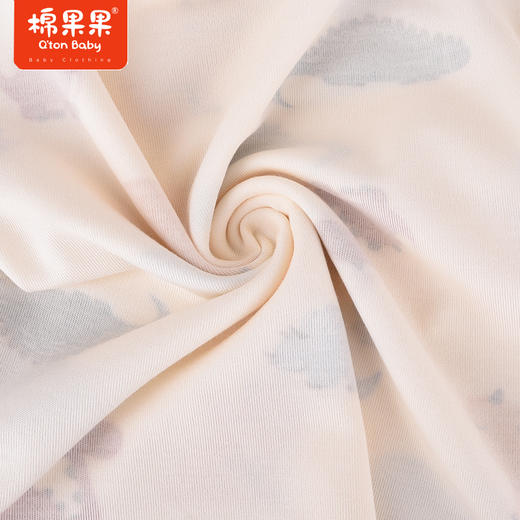 商场同款棉果果秋季新款加厚兰精莫代尔套头套装两件套秋衣秋裤家居服男童柔软M311302422548 商品图6