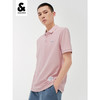 JackJones杰克琼斯夏男商务休闲刺绣图案百搭POLO-SHIRT短袖衫222206087 C19浅粉色 商品缩略图0