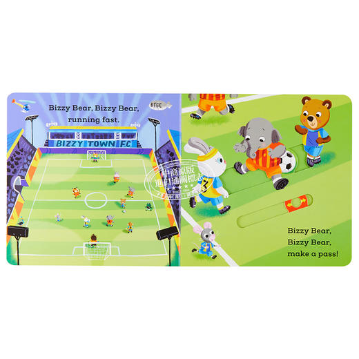 【中商原版】小熊很忙16-19 Bizzy Bear 4册 机关操作益智游戏书早教韵律启蒙亲子互动绘本 纸板书 英文原版 0-3岁 商品图6