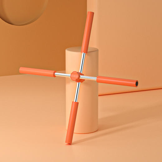 【美体塑形，全新升级可调节可伸缩】全新升级不锈钢瑜伽开背棍形体棍开肩开背神器儿童驼背站姿矫正十字架瑜伽背训练器材 商品图5