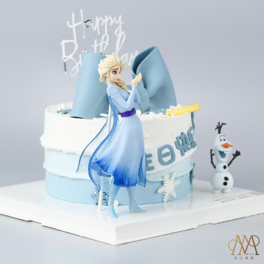 B4131“elsa·冰雪奇缘蛋糕”（送小朋友 女孩子 周岁 百天 ） 商品图2