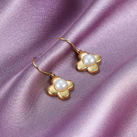 子佩集S925银珍珠耳钉【XXEH080】镀金2206