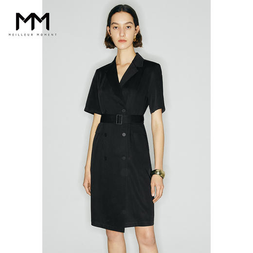 【商场同款】麦檬夏腰带首要连衣裙5C4191041 商品图0