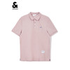 JackJones杰克琼斯夏男商务休闲刺绣图案百搭POLO-SHIRT短袖衫222206087 C19浅粉色 商品缩略图3