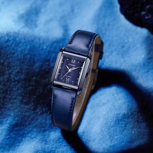 西铁城日本官方正品2022年夏季新品小方块光动能女士手表EW5597-63L 商品图6