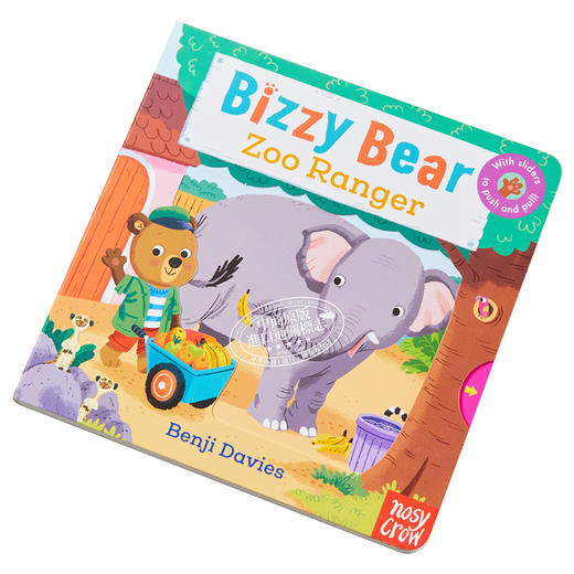 【中商原版】小熊很忙系列 动物管理员 英文原版 Bizzy Bear: Zoo Ranger 纸板书 3-6岁 商品图2