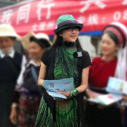 雀翎戏绿连衣裙 |  杨老师同款 | 现货加急发 商品图4