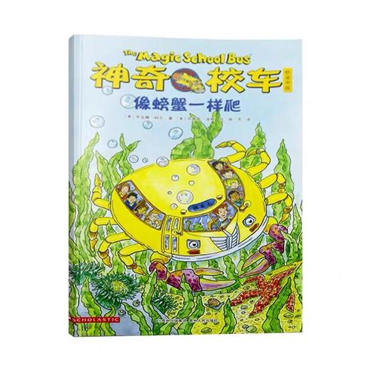 【会员兑换】神奇校车单本像螃蟹一样爬 儿童益智手工图画版绘本阅读 幼儿园2-3-4-5-6岁宝宝 小班 中班 大班 故事书亲子阅读启蒙早教读物童书 商品图0