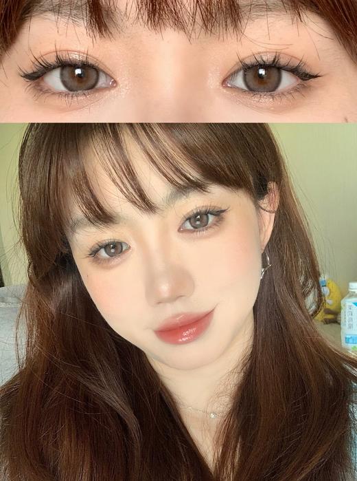 超高舒适度-DK G382-Deekay-椰子奶灰14.5mm 实际上眼效果14.2mm（年抛/2片装） 商品图7