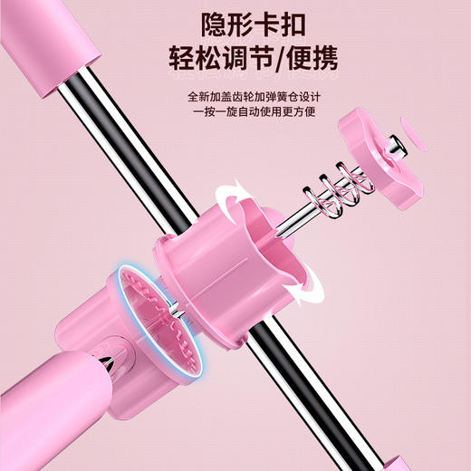 【美体塑形，全新升级可调节可伸缩】全新升级不锈钢瑜伽开背棍形体棍开肩开背神器儿童驼背站姿矫正十字架瑜伽背训练器材 商品图3