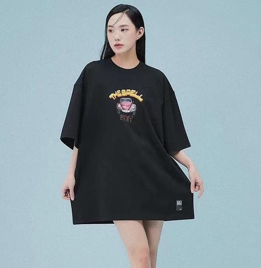 SPELLEDIT2022夏季新款小汽车BOX连衣裙薄款短袖宽松短裙女减龄 商品图1