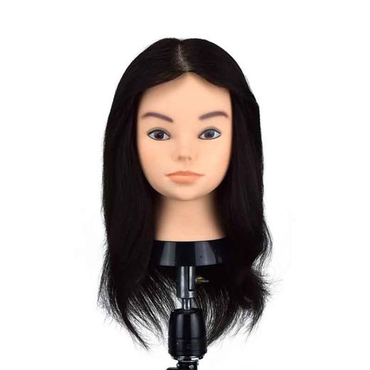 飞彩16寸黑色全人发女士教练头 商品图0