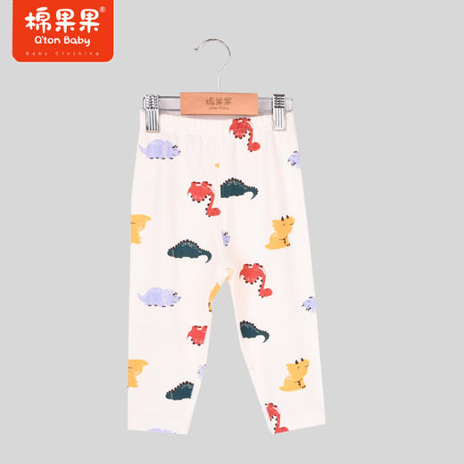 商场同款棉果果秋季新款加厚兰精莫代尔套头套装两件套秋衣秋裤家居服男童柔软M311302422548 商品图3