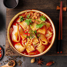 地道成都味 【四川宽粉】火锅粉 红薯粉 可煮可泡 麻辣方便速食 269g*8袋 包邮