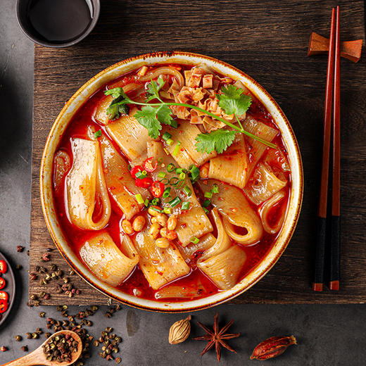 地道成都味 【四川宽粉】火锅粉 红薯粉 可煮可泡 麻辣方便速食 269g*8袋 包邮 商品图0