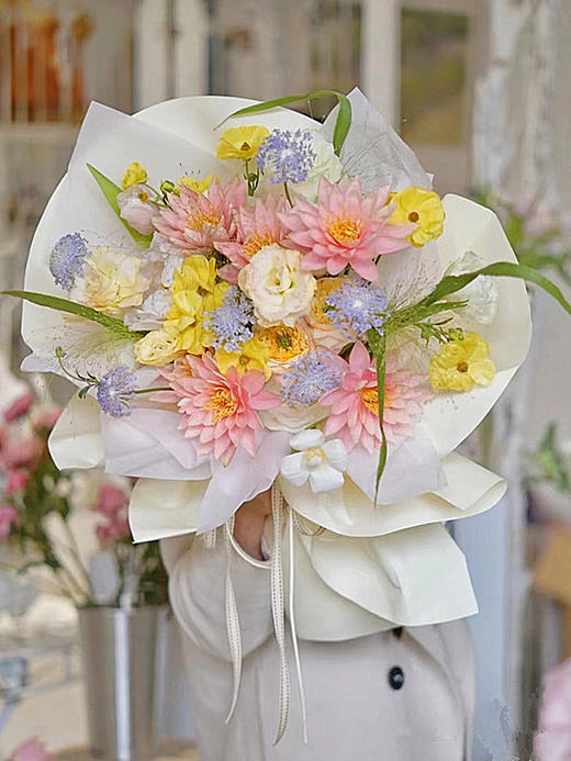 精品睡莲花束二选一含配送 商品图2