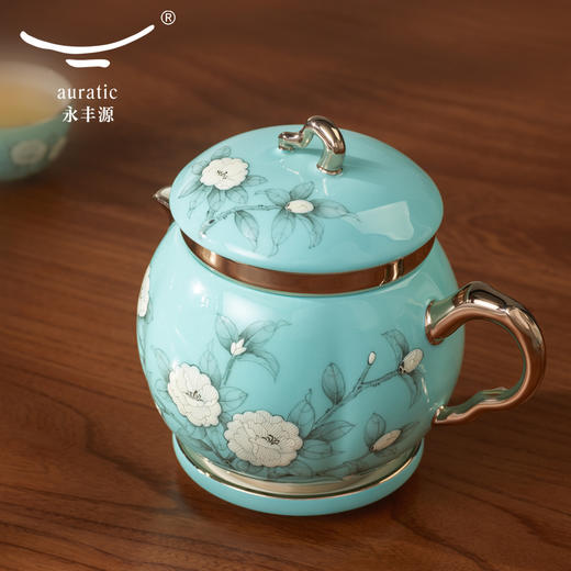 【国瓷·永丰源】手绘蓝7头旅行茶具套装 便携式泡茶杯 轻奢礼品 商品图4