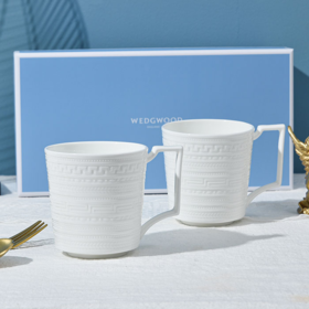 【团购展示】WEDGWOOD意大利浮雕马克杯对杯礼盒