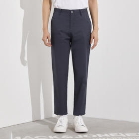 JackJones杰克琼斯春男士时尚简约百搭个性修身休闲裤221314051 E40沥青色