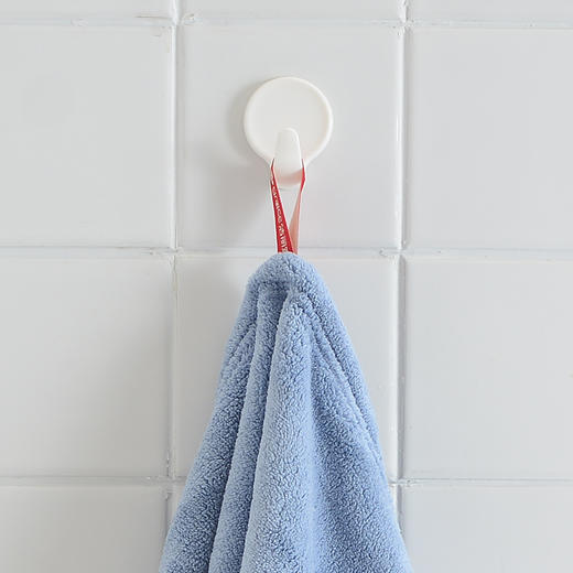 【珊瑚绒面巾带挂钩款】家用吸水毛巾不掉毛 商品图2