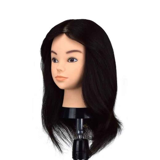 飞彩16寸黑色全人发女士教练头 商品图1