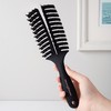 贴合头型 舒缓头皮 德国 Hercules Sägemann赫格丽 弧形猪鬃修护梳 商品缩略图2