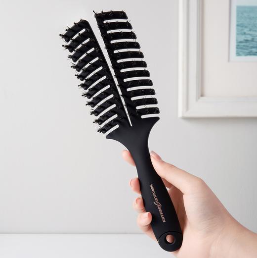 贴合头型 舒缓头皮 德国 Hercules Sägemann赫格丽 弧形猪鬃修护梳 商品图2