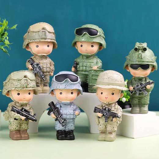 铁血军魂盲盒手办  内含隐藏款  （献礼八一） 商品图0
