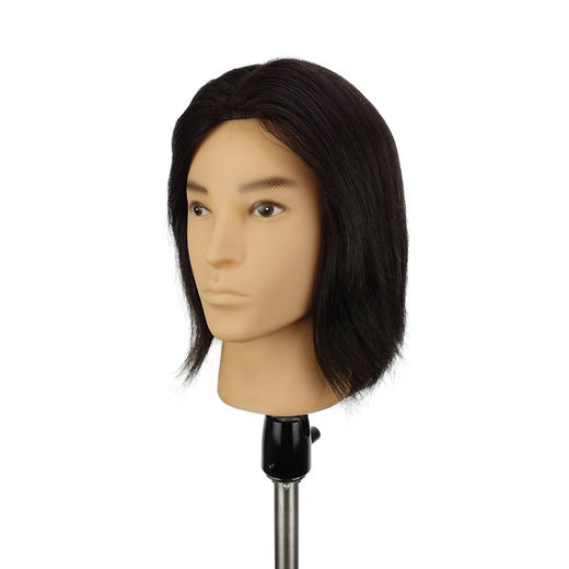 飞彩8寸黑色全人发男士教练头 商品图2