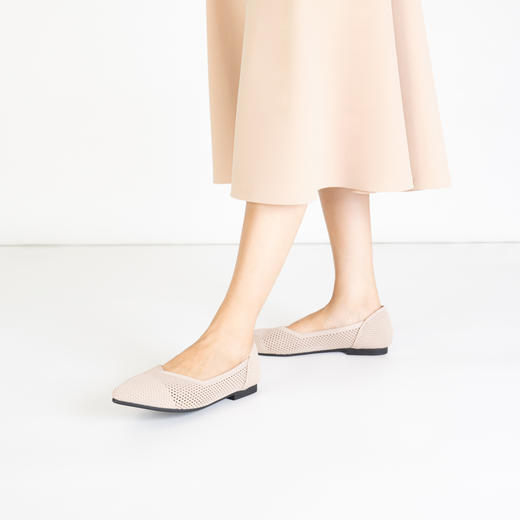 REREJOY2022新款飞织镂空王妃鞋平跟QC6367，高跟QC6368 商品图7