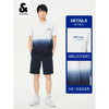 JackJones杰克琼斯夏男商务休闲渐变字母百搭短袖翻领POLO-SHIRT222206030 雪白色-A06 商品缩略图2