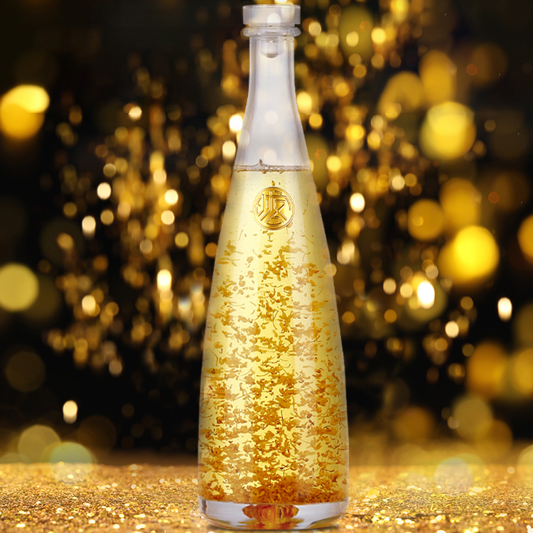 时客·大师金渐桂花酒（露酒） 720ml  桂花/茉莉/洛神玫瑰花 三款 微醺颜值好酒 