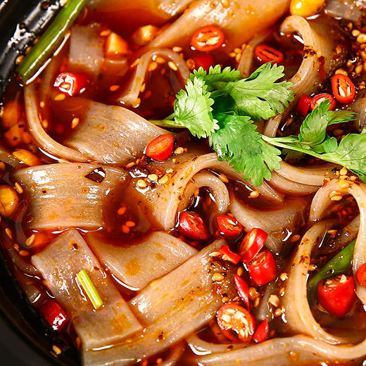 地道成都味 【四川宽粉】火锅粉 红薯粉 可煮可泡 麻辣方便速食 269g*8袋 包邮 商品图1