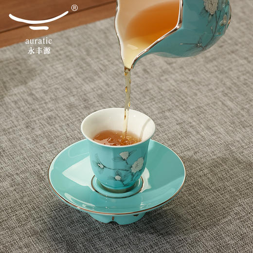 【国瓷·永丰源】手绘蓝17头茶具 陶瓷茶壶茶杯套装 轻奢礼品 商品图2