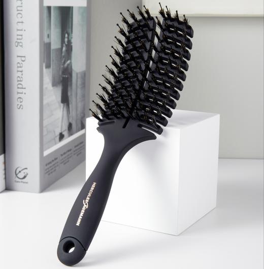 贴合头型 舒缓头皮 德国 Hercules Sägemann赫格丽 弧形猪鬃修护梳 商品图3