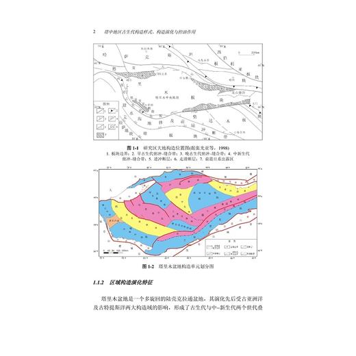 塔中地区古生代构造样式、构造演化与控油作用(精)/何光玉/浙江大学出版社 商品图5