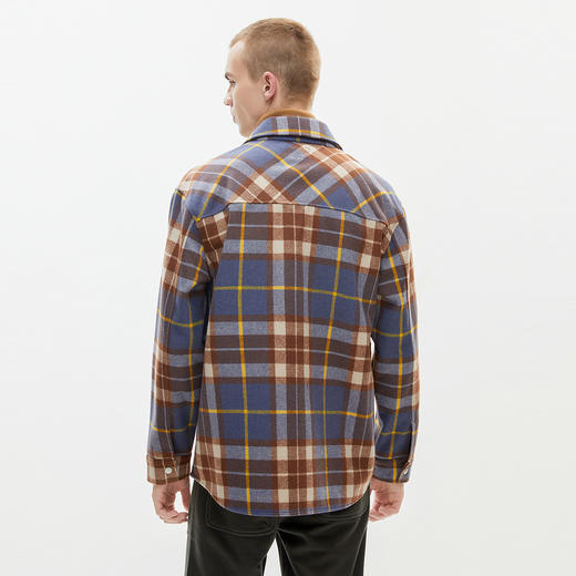 gxg jeans男装冬季大衣男冬季加厚短款呢子外套男潮气质大衣 商品图1