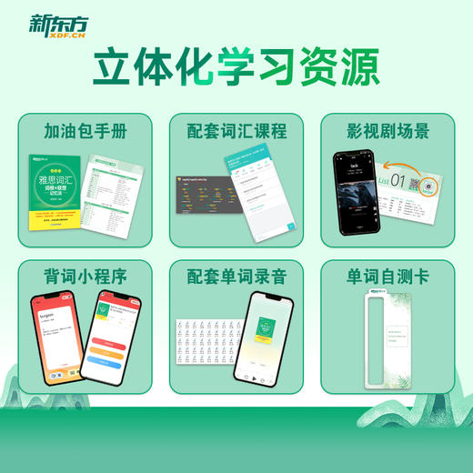 【新东方】IELTS雅思词汇词根+联想记忆法 乱序版 完整收录雅思常考词汇，精心甄选单词释义 商品图2